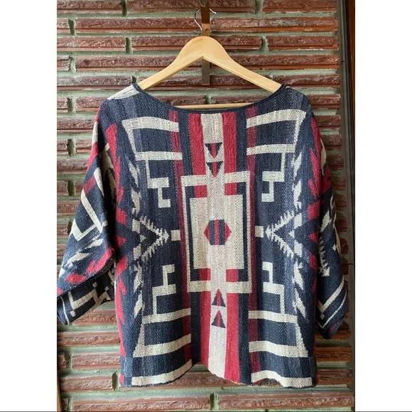 Denim & Supply Ralph Lauren Knit Print Top - Picture 5 of 5